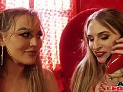 hairy blonde milf sluts blake and angel crave monster black cocks double creampie in wild orgy