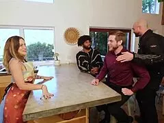 breed chloe kreams in our taboo thanksgiving bisexual orgy?