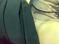 jerk off with my hijab stepmom close up wet pussy feels so good