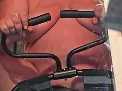 i ride this big dildo so hard my milf ass shakes and i cum screaming