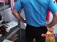 desperate curvy inmate trades huge tits for favors in hardcore prison reality