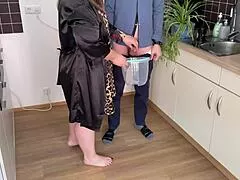 i feel so naughty in water games with stepson ripping my wet panties off