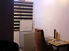 ebony chubby wife bends over for domestic spanking on her fat ass 🍑🔥