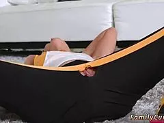 Stepmom, ready for your first hardcore pool stretching with this teen cock?