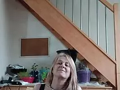 French Housewife Slave Bound And Dominated At Desk By Femdom Mistress