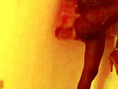 Latinas shake asses post-party craving big penis doggystyle in room!