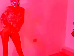 Latinas shake asses post-party craving big penis doggystyle in room!