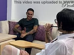 principal you caught us now join our office threesome fuckfest