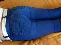 check out this 59 year old big ass mature in jeans flashing then stripping down compilation