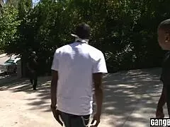 pretty european babe takes interracial gangbang from black cocks pounding her 🔥🍆