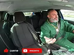 Uliczna laska Bibi Rikelme wskakuje do fury na pierwszy wilgotny casting outdoor