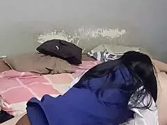 Black Skinny 18yo Schoolgirl Sucks Stepdaddy's Cock Deep