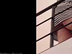 Busty Brazilian milf returns from trip for intense anal pov session with ass shaking