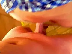 stepsister turns stepbro into sex toy creampie fills pantyhose wet rough