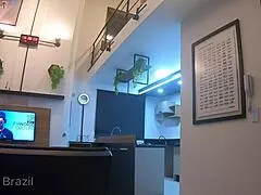 Busty Brazilian milf returns from trip for intense anal pov session with ass shaking