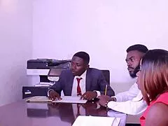 Tired boss calls epic threesome fix 😩🍆👯‍♀️