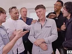 Latin Kitana Montana Gangbanged Hard by Boyfriend's Friends in Rough Session