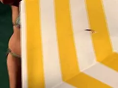 On the beach my hot stepson cums 3 times inn my hairy pussy yeah!!