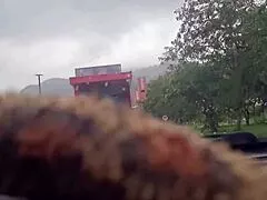 Bianca Naldy hits the street on sex app horny for big clit sucker 😈👅🌆