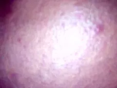 voyeur closeup on thick wife's fat wet shaved pussy as i eat her out homemade