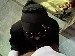 desi hijab stepsis gets naughty in the kitchen with me