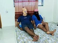 hot wife begs hubby for one more rough bedroom pounding