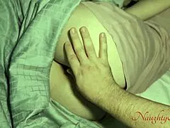 stepmom lets me crash in her bed after creepy noises turn steamy