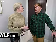 What if horny stepmom's huge tits bounce wildly on stepson's monster cock?