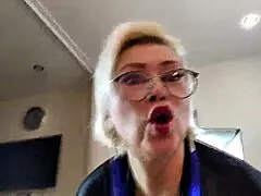 damn aimee the hot milf next door shoves cock deep in her mouth... family fun gone wild!