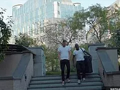 massage turns wild— marie clarence takes DOUBLE PENETRATION in 4k!