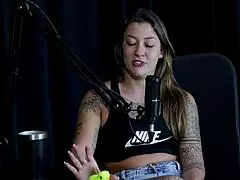 check out damiana's hottest porn cast brazil interview moments... full of naughty fetish talk, toys and see-through teasing!