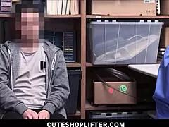 Rachael Cavalli milf mall cop fucks shoplifter boy huge cock juicy pussy cunilingus hard