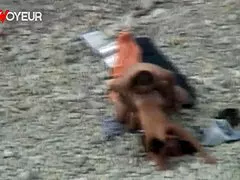 dude this beach voyeur spot on summer vacation shore is perfect for watching her flash pussy