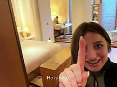 luna doll joins victoria nova gaby for valentine threesome pussy licking heels