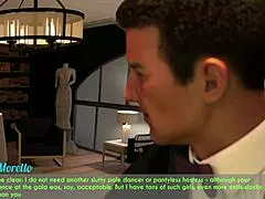 A naughty wife and stepmother team up to fuck the city's sluttiest whore in raw session