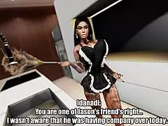 sl milf maids play naughty games