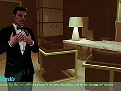 A naughty wife and stepmother team up to fuck the city's sluttiest whore in raw session