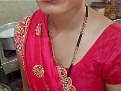 Hey devar, show sister-in-law your cock in kitchen alone?