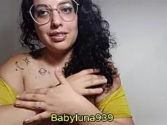 gorgeous tattooed latina with huge natural tits whispers dirty joi to pump your cock perfectly