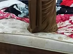 my cute sister-in-law rides cock hard with hindi moans