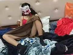 my cute sister-in-law rides cock hard with hindi moans