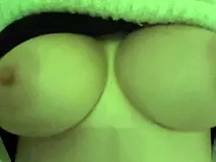 artemisia love flashes her juicy boobs!