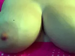 my huge italian tits bounce wild in solo fetish play
