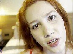 ruivinha's fat curvy ass takes huge bbc pounding interracial anal creampie gaping spread wide