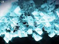 naughty nurse smokes while deepthroating patient cock in lingerie hospital scene.