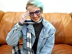 slim blonde coed raven deepthroats toys squirt messy fun