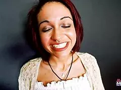 keyton and nica's double dildo frenzy grips tight