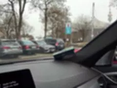 i'm dripping wet giving this public handjob next to strangers on the bus!