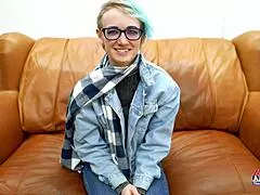 slim blonde coed raven deepthroats toys squirt messy fun