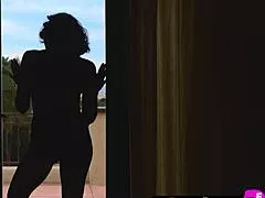 why hide that hot asian milf body during her steamy posing?